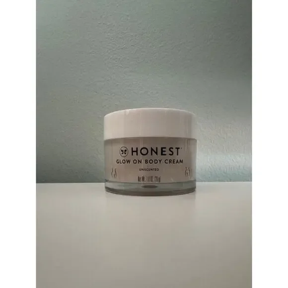 Honest Glow On Body Cream Unscented 1.0 oz- New - Picture 1 of 2